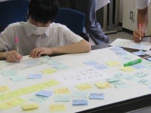 1年生対象「PEER~出会いと回復のピアプログラム~」の様子