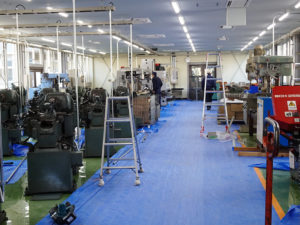 実習工場の様子
