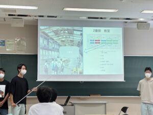 【建設システム工学科】4年都市環境コースの設計課題最終発表会が実施されました。（2024）
