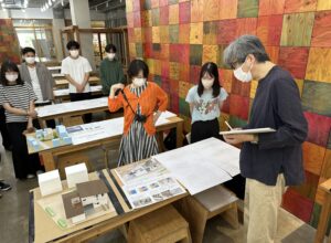 【建設システム工学科】4年建築コースの設計課題発表会が実施されました。（2024）
