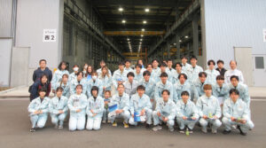 【建設システム工学科】3年生がPC構造物の設計・施工の工場を見学しました。（2024.12）