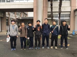 卓球部が第47回京都府公立高等学校卓球大会に出場しました。