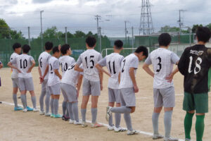 サッカー部が令和6年度全国高校総体 男子サッカー競技大会 京都府予選に出場しました。