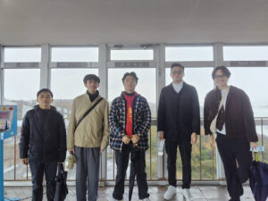 留学生が研修旅行に出かけました。