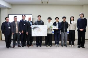 2024年第15回「建築甲子園」にてまちづくり委員長賞を受賞しました。